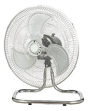 Ventilador 3 En 1 Genérico Plateado Con 3 Palas De Metal
