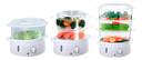 Vaporera Vitta VAP-FS003 800W 3 Bandejas Temporizador Blanco
