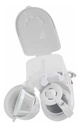 Cafetera Black+decker Cm0410-ar - Semi Automática Blanca. Blanco