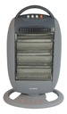 Estufa Halogena Cuarzo Vitta 1200w 3 Velas Giratoria Vit-201