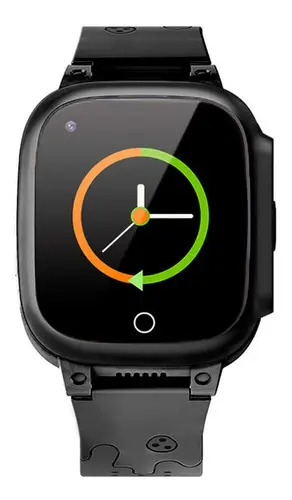 Smartwatch Innjoo Kids 4g Black Ip67 Color De La Caja Celeste Color De La Malla Negro Color Del Bisel Negro