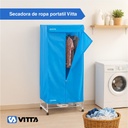 Secador De Ropa A Calor Tender Vertical 2en1 Portátil Vitta