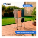 Secador De Ropa A Calor Tender Vertical 2en1 Portátil Vitta