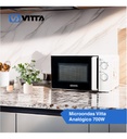 Microondas Vitta Mecanico 23l Vit-mw2xlx002 700w Blanco