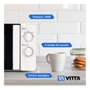 Microondas Vitta Mecanico 23l Vit-mw2xlx002 700w Blanco