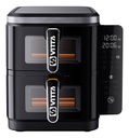 Freidora De Aire Vitta 2200w 11.8l Doble Canasto Digital