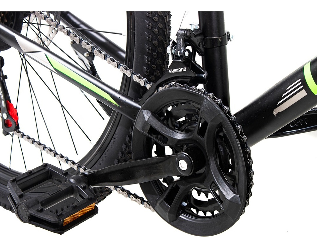 Bicicleta Lamborghini Dama R26 037l Neg/verde Negro/verde L