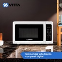 Microondas Vitta Digital 23l Vit-mw2xlx001 1000w Blanco