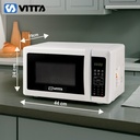 Microondas Vitta Digital 23l Vit-mw2xlx001 1000w Blanco