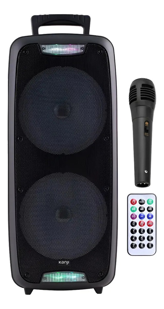 Parlante Portátil Kanji Privilege Con Micrófono Bluetooth