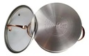 Set 3 Ollas Cacerolas Hudson Acero Inox Golden Inducción 