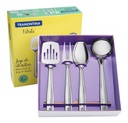 Set 4 Utensilios Cocina Tramontina Extrata Acero Inoxidable