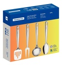 Set 4 Utensilios Cocina Tramontina Extrata Acero Inoxidable