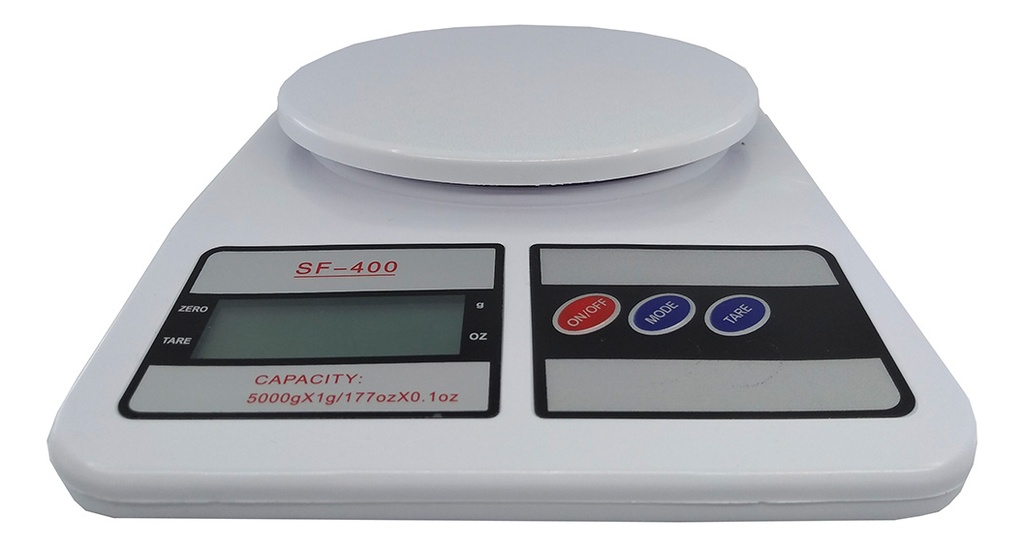 Balanza De Cocina Digital Kanjihome 5kg A Pilas Blanco 5 Kg
