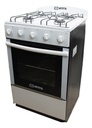 Cocina Vitta Multigas 52 Cm Puerta Y Respaldar De Vidrio