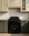 Cocina Vitta Multigas 52 Cm Puerta Y Respaldar De Vidrio
