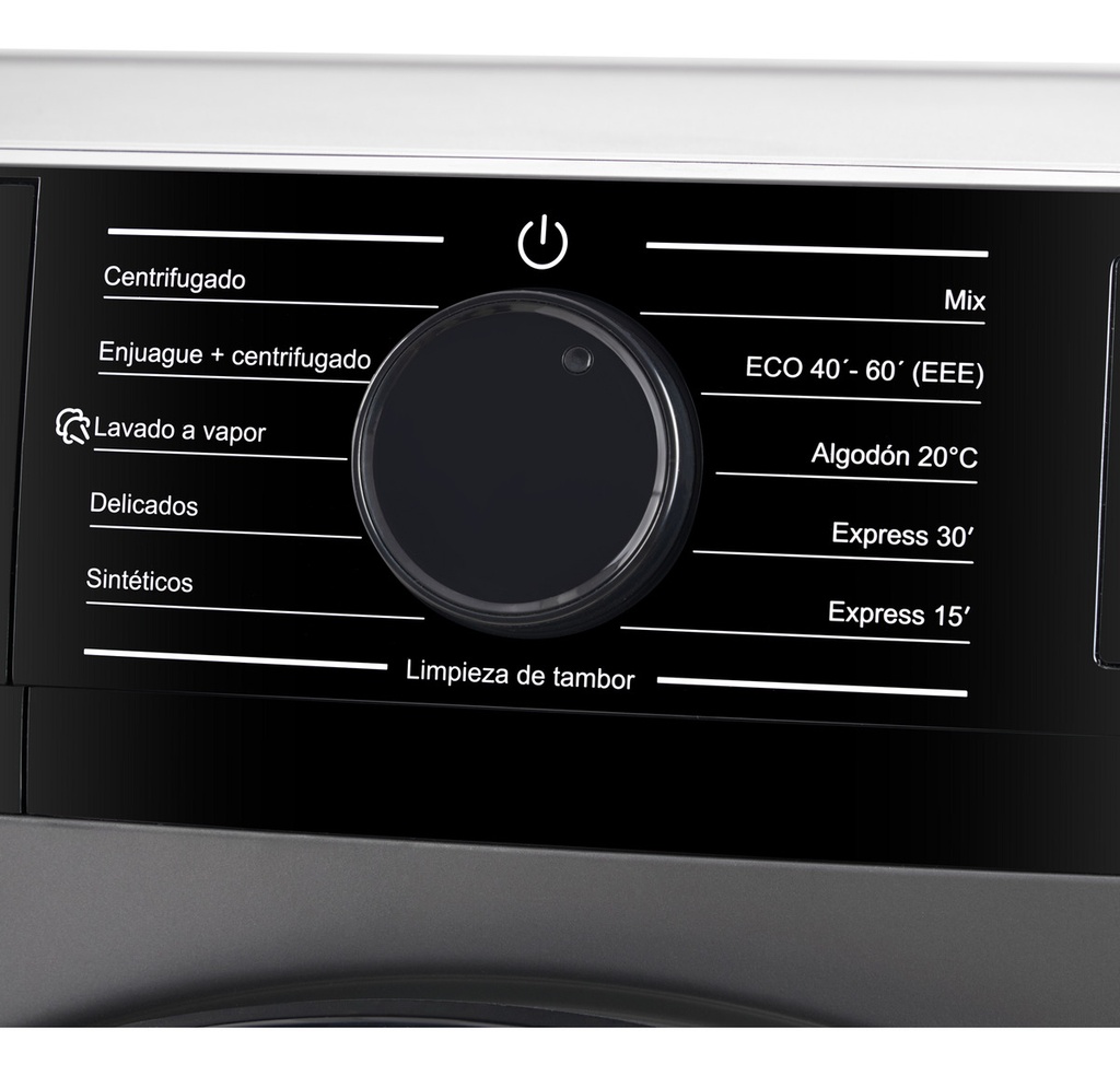 Lavarropa Kanji Home 8kg Inverter Kjh-wmcfsl Gris 1200rpm