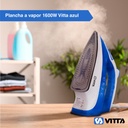 Plancha A Vapor Vitta Con Base De Ceramica 1600w Azul