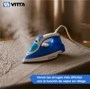Plancha A Vapor Vitta Con Base De Ceramica 1600w Azul