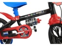 Bicicleta Infantil Reforzada Nathor R12 Rueditas Cantimplora