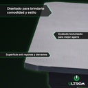 Escritorio Gamer Ultrom Gt-2310 Fibra De Carbono 120x60x73cm