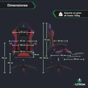 Silla Gamer Ultrom C/luz