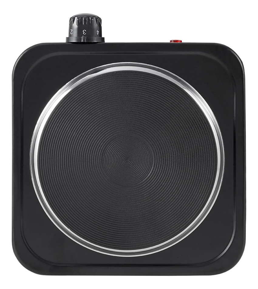 Anafe Eléctrico Kanji 1h Negro 1100 W Kjh-hp1000bdd