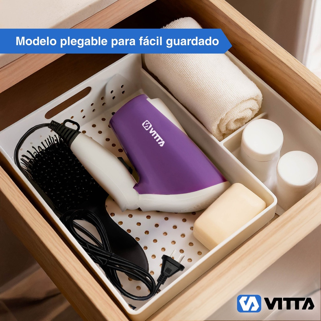 Secador De Pelo 1000w Vitta Beauty Vit-hd8300 Violeta