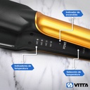 Planchita De Pelo Vitta Beauty Ceramica Dorada Vit-hb5002