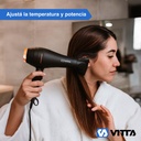 Secador De Pelo Vitta Beauty Negro Y Dorado Vit-hd2200