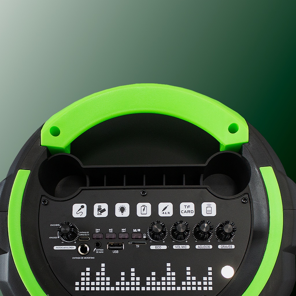 Torre De Sonido Parlante Ultrom Waikiki 3000w Bluetooth