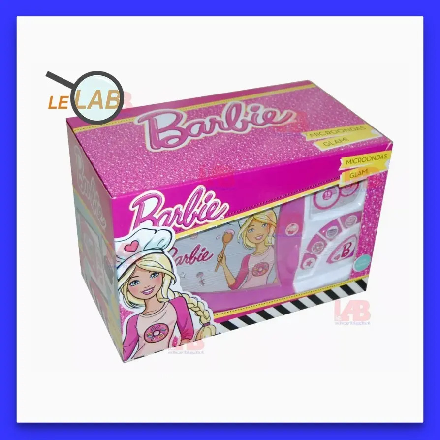 Microondas Glam Juguete Barbie C/sonido. 640 Color Rosa