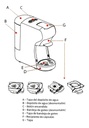 Cafetera Expreso Cápsulas Kanji Automática Negrokjh-cm1500m. - Negro