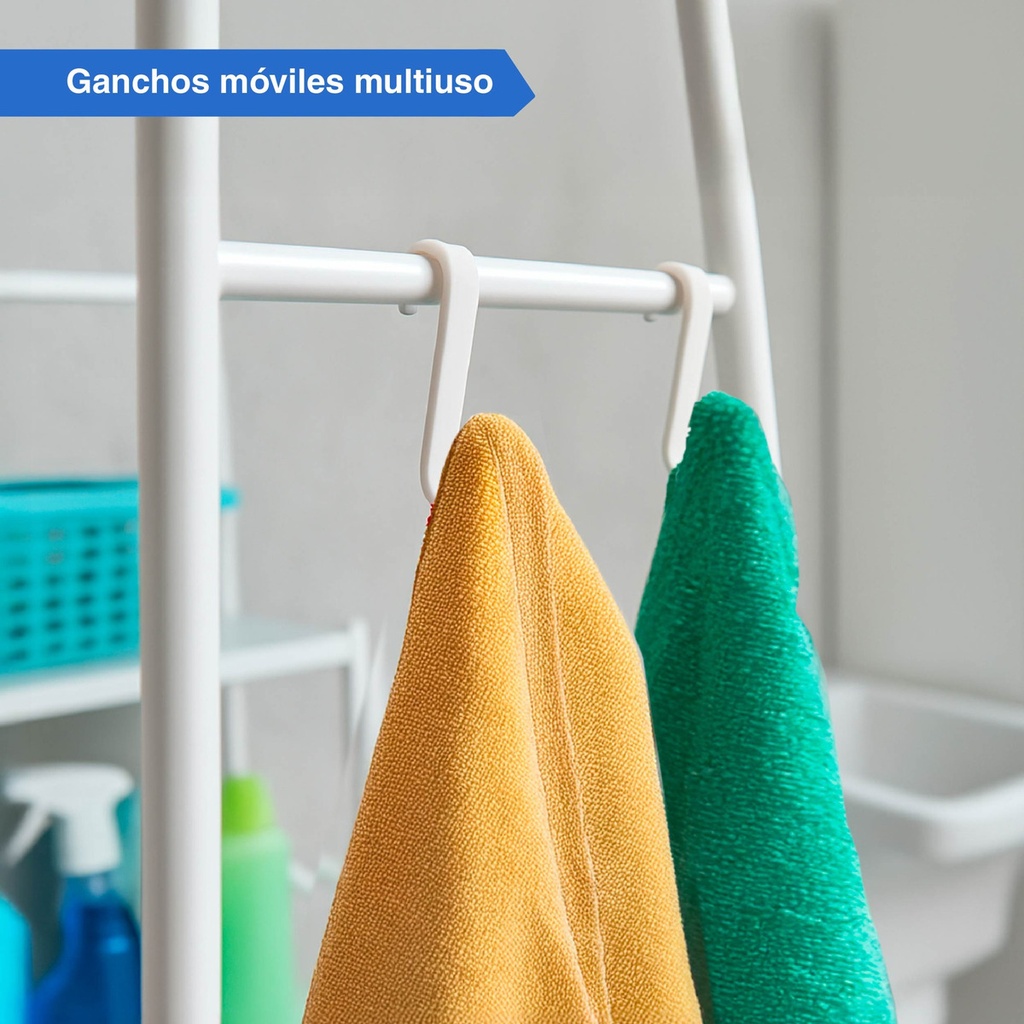 Mueble Organizador De Lavadero Vitta 3 Estantes Bastidor