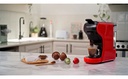 Cafetera Kanji Automática Roja Expreso 220v - Kjh-cm1500mc01 - Rojo