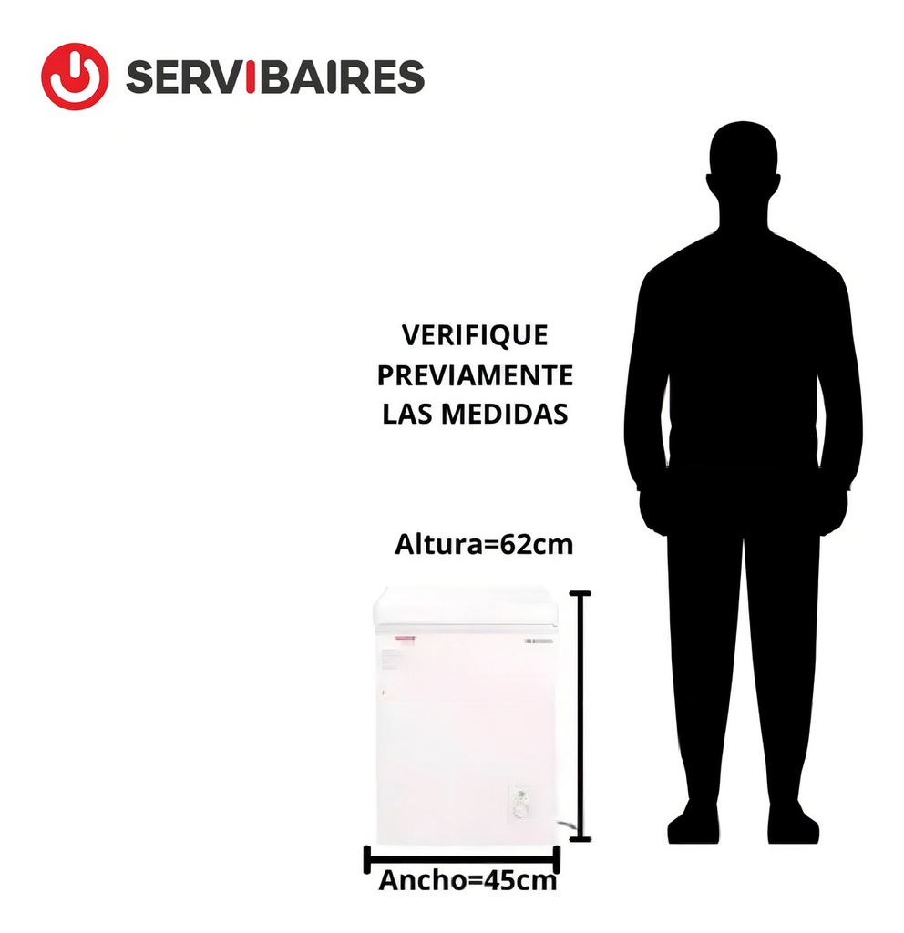 Freezer De Pozo Tfk-fp50 50 Litros Telefunken Color Blanco 