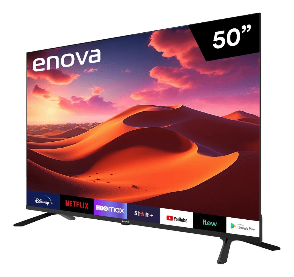 Smart Tv 50 Pulgadas 4k Ultra Hd Google Tv Wifi Enova