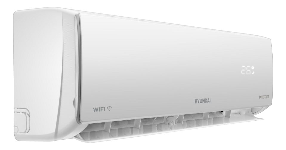 Aire Acondicionado Split Inverter Wi-fi Hyundai 3200w Frio/Calor - Blanco