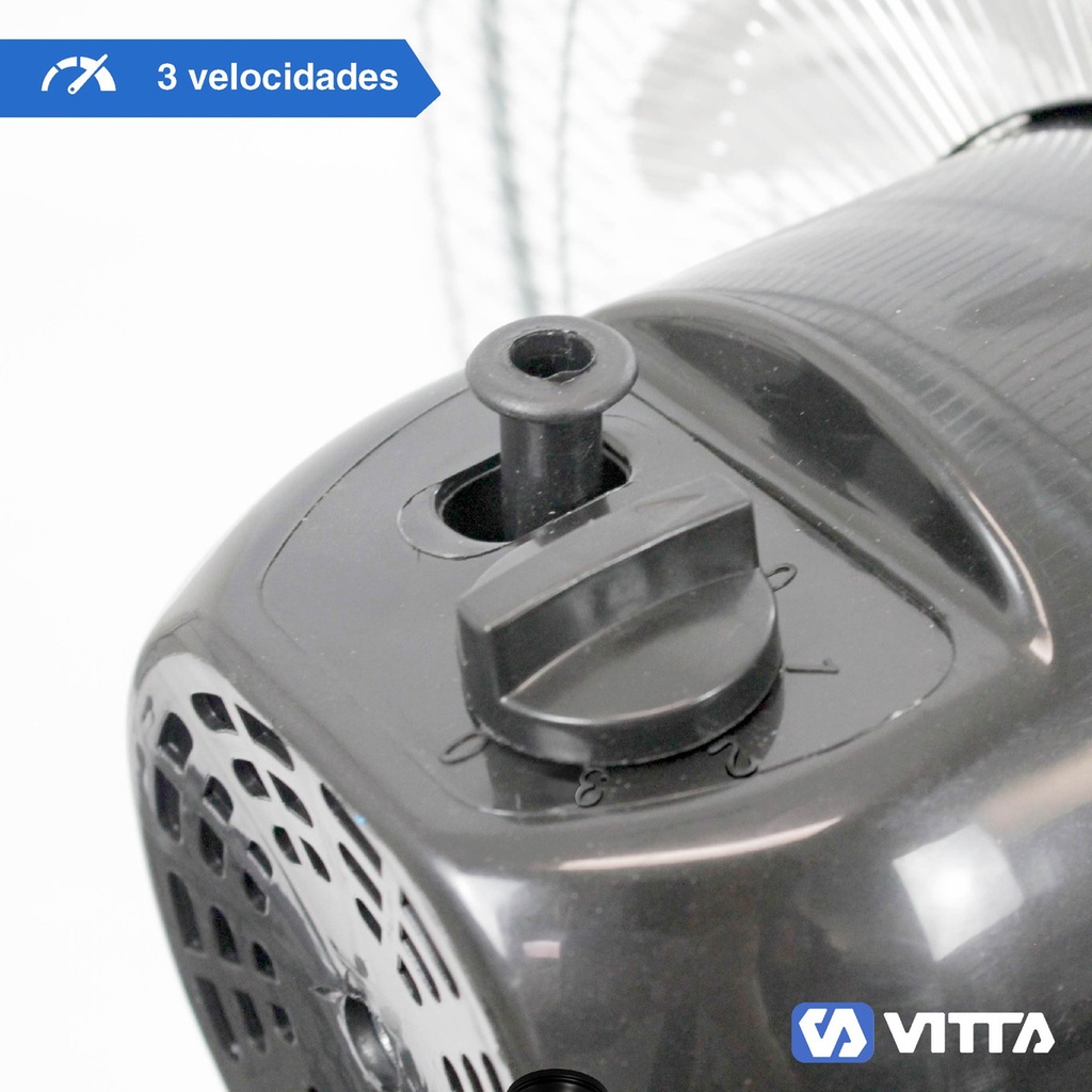 Ventilador Vitta 18" 3 Aspas De Pie 1 En 1 