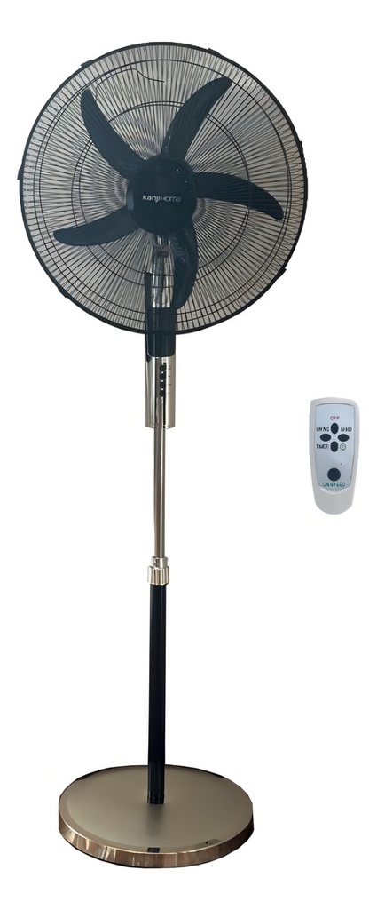 Ventilador De Pie Kanjihome Control Remoto 20" 95w 