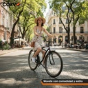 Bicicleta Playera R27 Corvo Color Negro 27" 