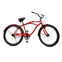 Bicicleta Playera R27 Corvo Color Rojo 27" 
