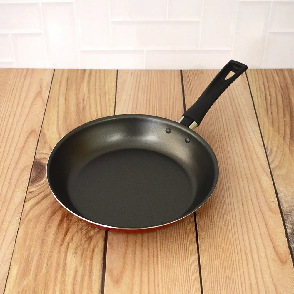 Set De Cocina Ollas + Sartén Antiadherente 4 Ps Piamonte Rojo