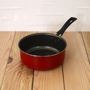 Set De Cocina Ollas + Sartén Antiadherente 4 Ps Piamonte Rojo