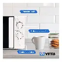 Microondas Vitta VIT-MW2XLX002 Mecánico 23Lts 700W 5 Niveles