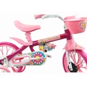 Bicicleta Infantil Reforzada Nathor R12 Rueditas Cantimplora