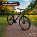 Bicicleta Mountain Bike Corvo R29 Aluminio Suspensión 21v  