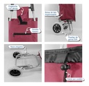 Changuito De Compras Reforzado 35 L Plegable Bordo