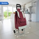 Changuito De Compras Reforzado 35 L Plegable Bordo