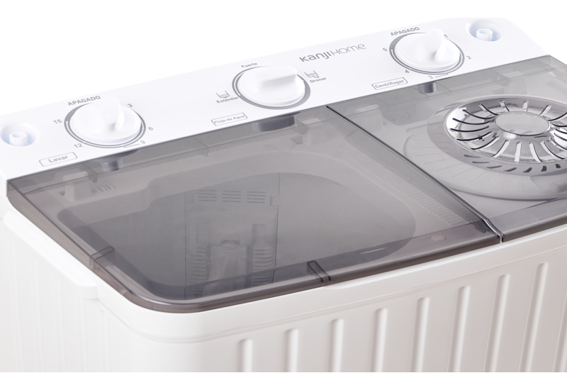 Lavarropas Semi Automático 5kg Kanji Xpb55-655s Blanco 